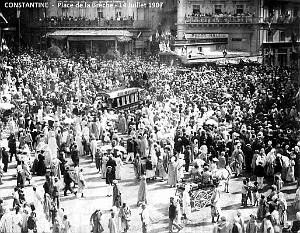 2152- Constantine - Place de la Breche - 14 Juillet 1907